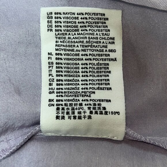 H&M Purple Flowy Blouse - Picture 6 of 6